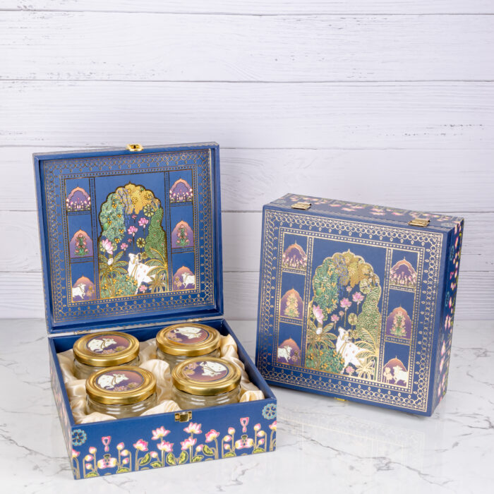 Decorative Dry Fruit Box (4 Jar) - Image 9