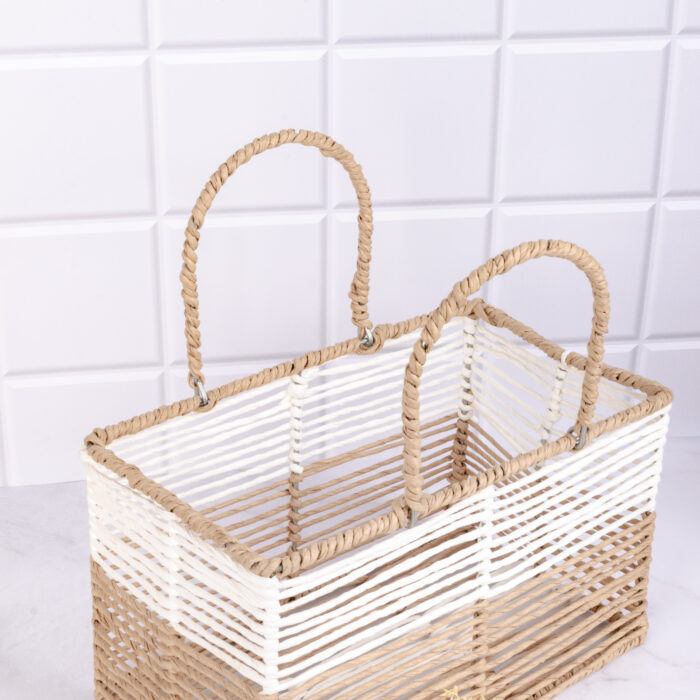 Jute Basket- Square - Image 2