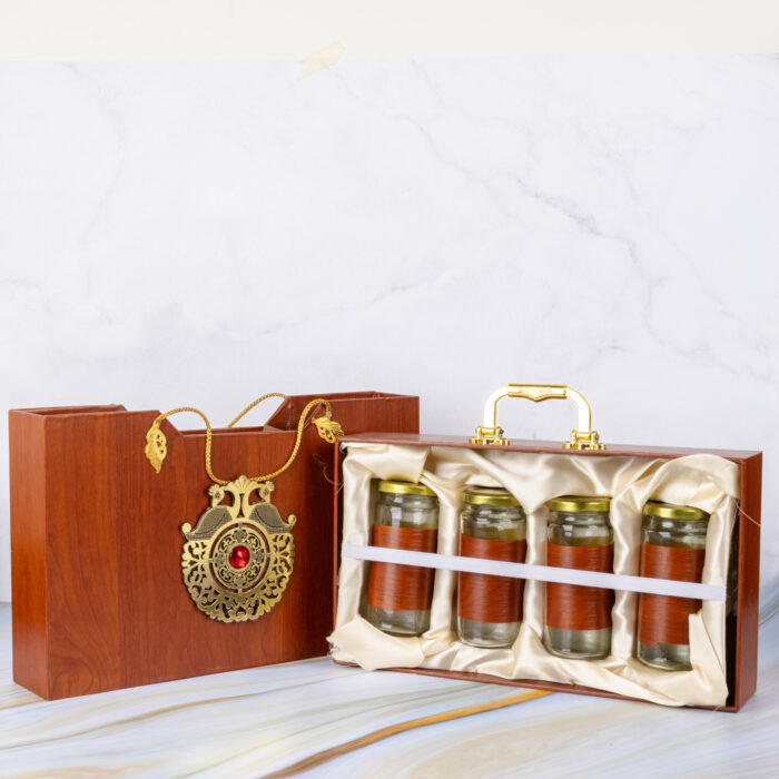 4 jar premium box with long containers - Image 3