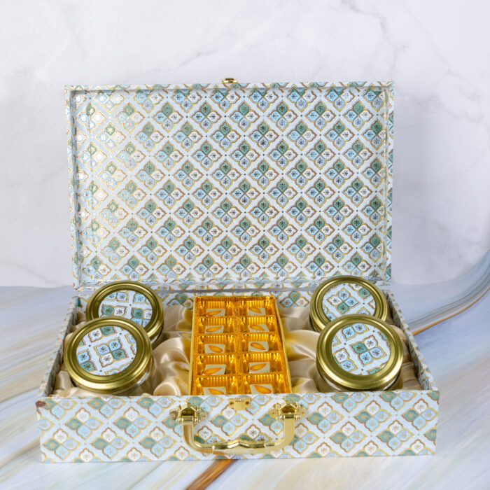 Plain (10) Cavity Box with 4jars - Image 3