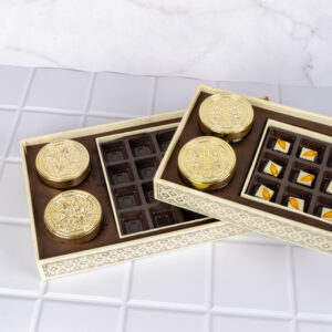 2 jar with cavity tray