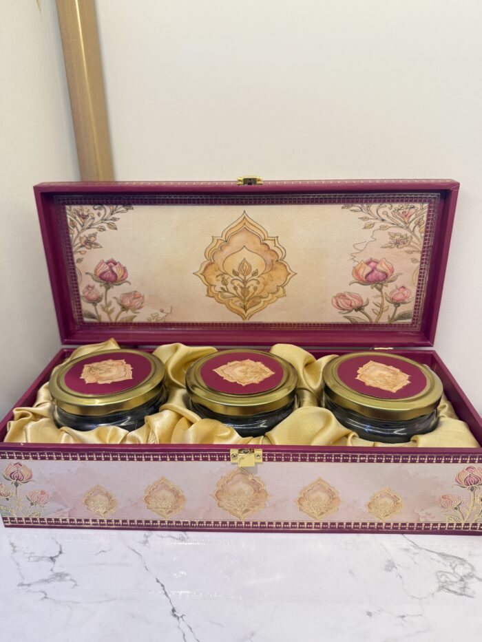 Decorative Dry Fruit  Box (3 Jar) - Image 3