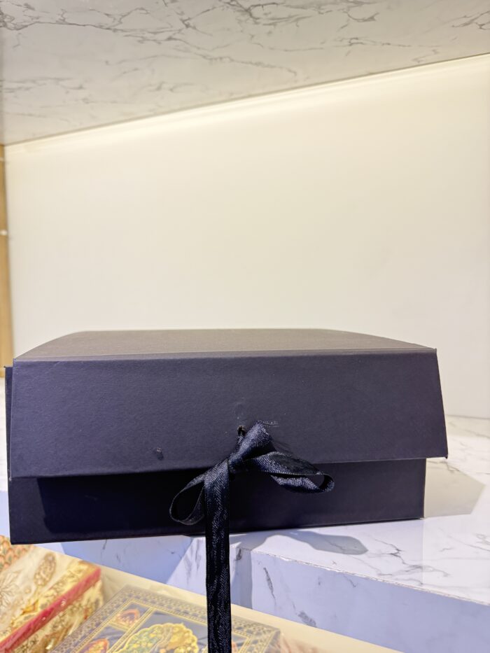 Black Collapsible Box (10 by 10)