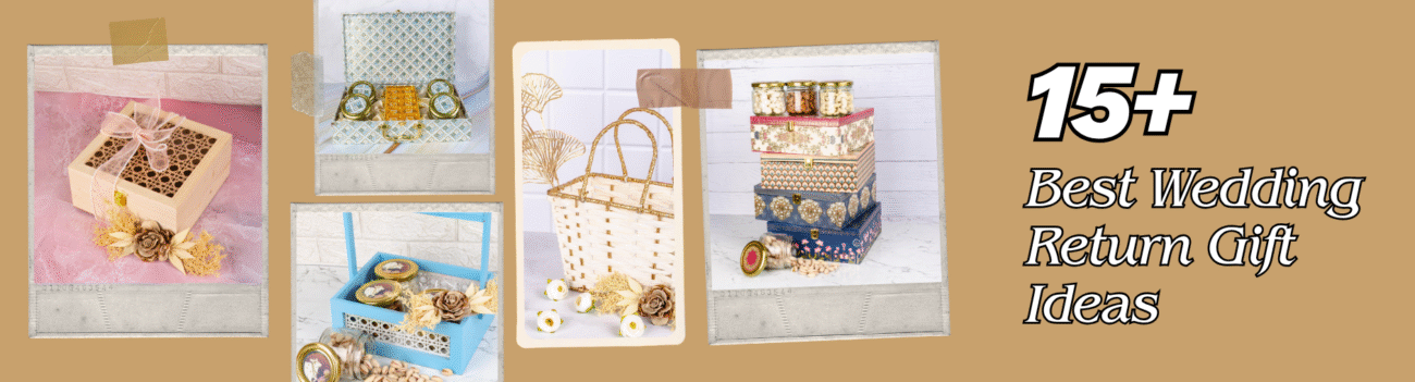 Wedding return gift ideas