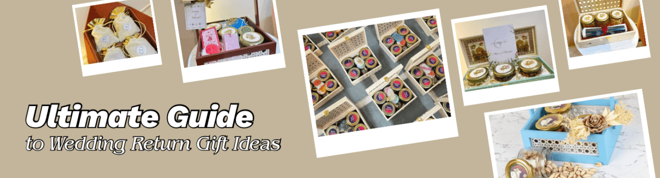 Guide to wedding return gifts
