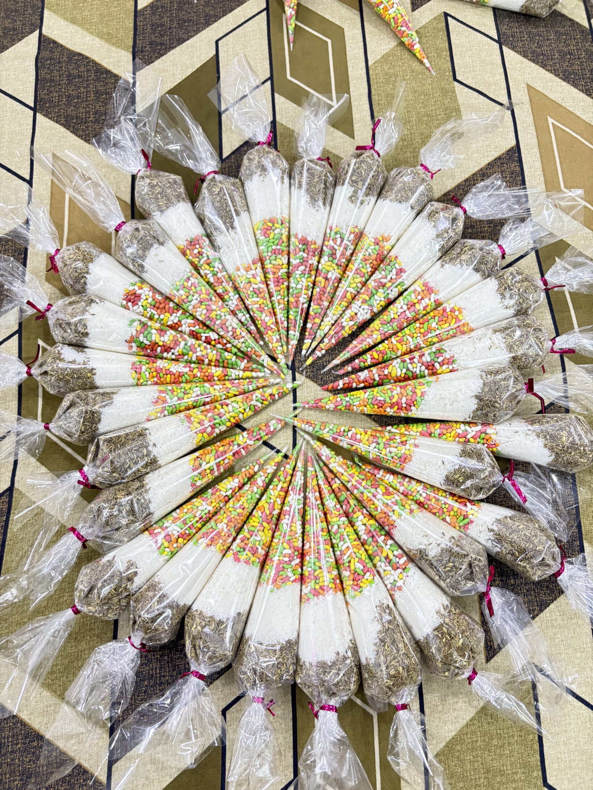 Saunf Cones: Traditional Mouth Freshener Favors for Weddings & Festive Hampers