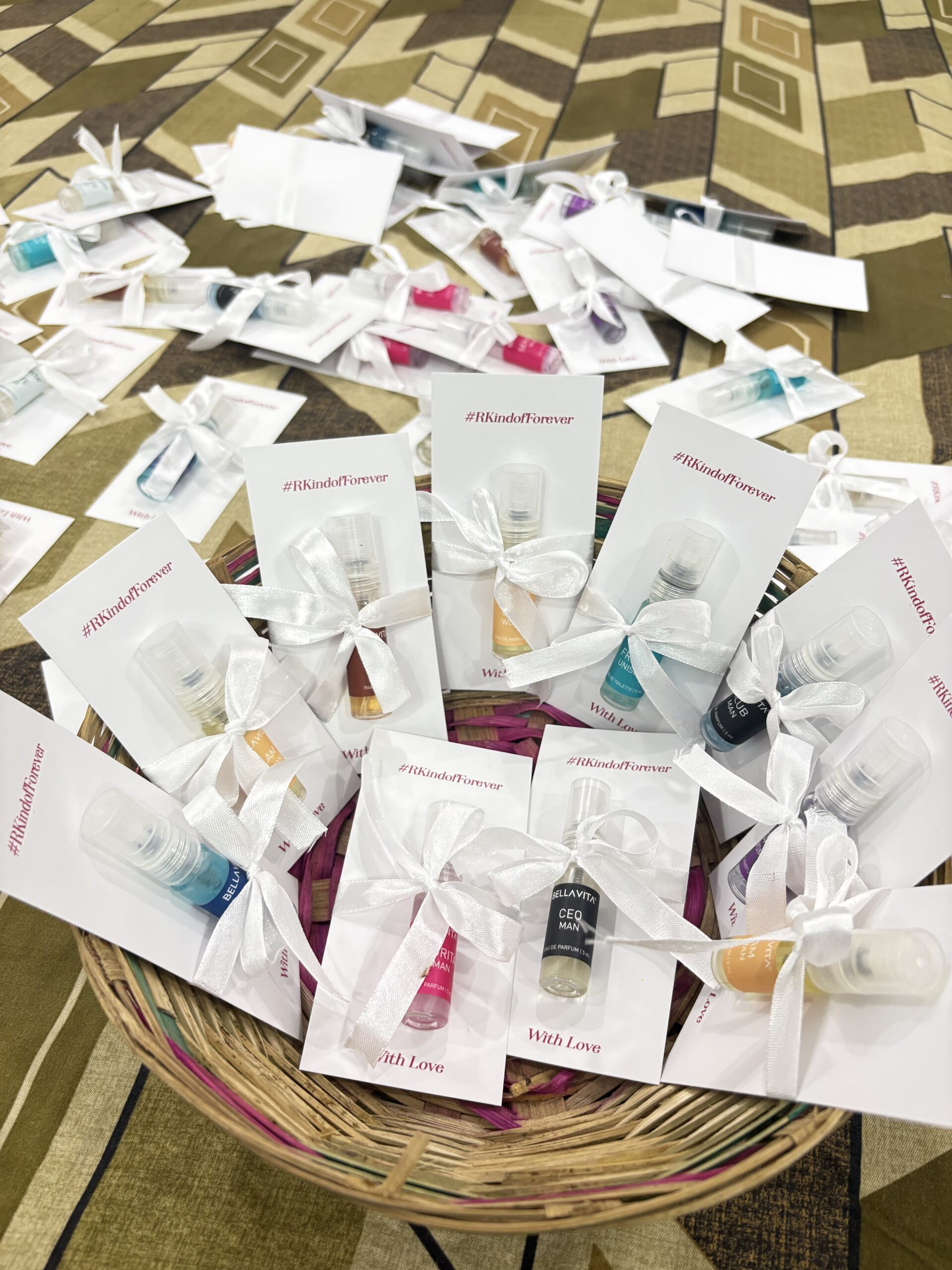 Mini Perfume with Customised Card: Personalized Fragrance Favor for Weddings & Special Occasions - Image 2